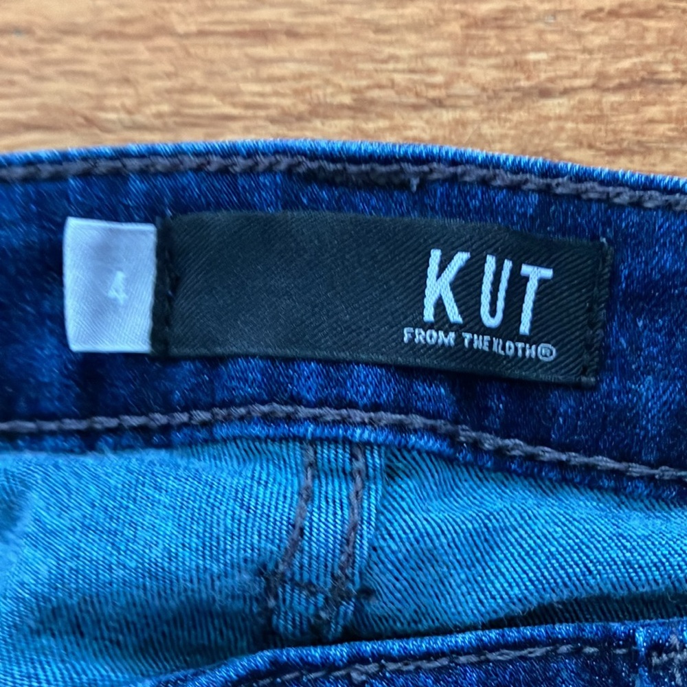 Kut from the Kloth - Women’s Dark Wash Skinny Jeans - Size 4 - Picture 3 of 7